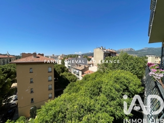 Vente  Appartement F4  de 72 m² à Toulon 156 000 euros