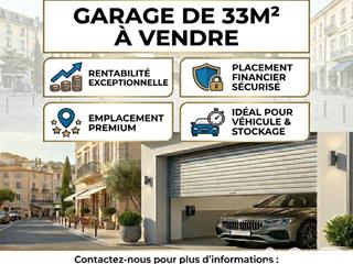Vente  Garage de 33 m² à La Seyne 49 000 euros