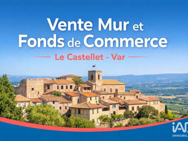 Vente  Local commercial de 53 m² au Castellet 260 000 euros Réf: SFN-1986403