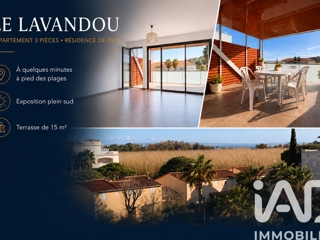Vente  Appartement F3  de 66 m² au Lavandou 395 000 euros