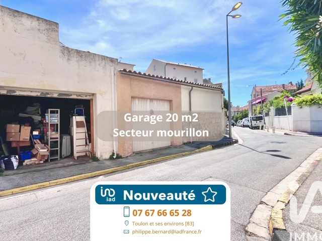 Vente  Garage de 20 m² à Toulon 59 000 euros Réf: SFN-2029448