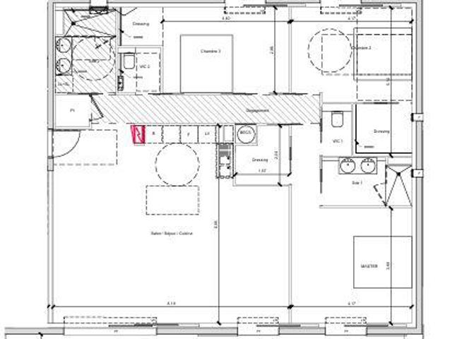 Vente  Appartement F4  de 135 m² à Saint Tropez 3 200 000 euros Réf: SFN-2029979-1