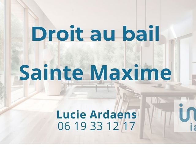 Vente  Local commercial de 75 m² à Sainte Maxime 209 000 euros Réf: SFN-1715824