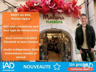 Vente  Local commercial de 32 m² à Toulon 37 000 euros Réf: SFN-1855632