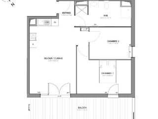 Vente  Appartement F3  de 59 m² à Draguignan 225 506 euros Réf: SFN-1881829-8