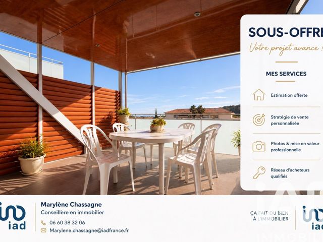 Vente  Appartement F3  de 66 m² au Lavandou 395 000 euros Réf: SFN-1960152