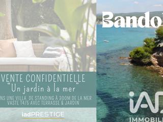 Vente  Appartement F5  de 140 m² à Bandol 1 390 000 euros Réf: SFN-1853802