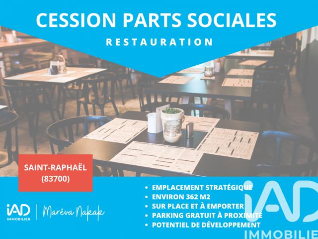 Vente  Local commercial de 362 m² à Saint Raphaël 269 500 euros Réf: SFN-2011438