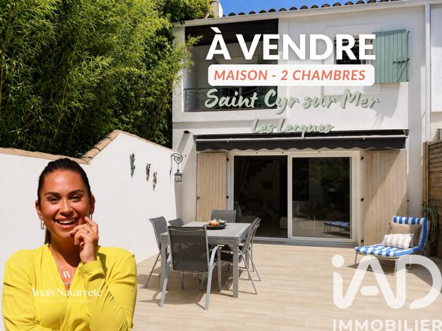 Vente  Maison de 65 m² à Saint Cyr Sur Mer 645 000 euros Réf: SFN-2034477
