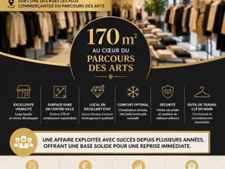 Vente  Local commercial de 170 m² à Toulon 162 000 euros