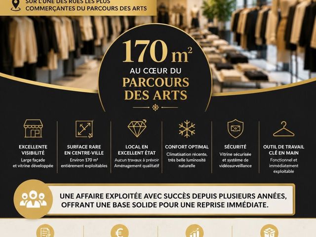 Vente  Local commercial de 170 m² à Toulon 162 000 euros Réf: SFN-2049123