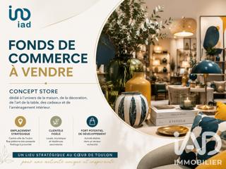 Vente  Local commercial de 130 m² à Toulon 150 080 euros Réf: SFN-2059026