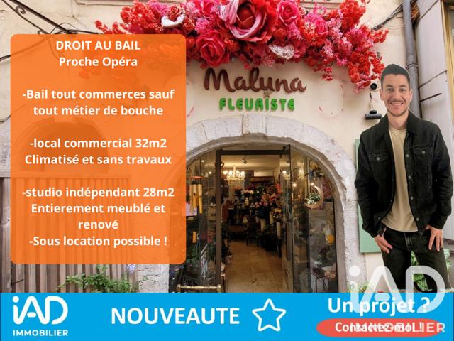 Vente  Local commercial de 60 m² à Toulon 38 000 euros Réf: SFN-2063465