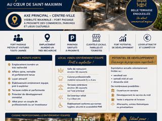 Vente  Local commercial de 100 m² à Saint Maximin la Sainte Baume 39 200 euros