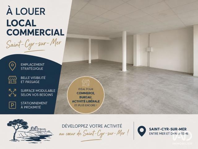 Vente  Local commercial de 37 m² à Saint Cyr Sur Mer 19 000 euros Réf: SFN-1999606
