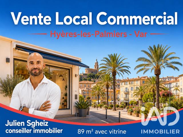 Vente  Local commercial de 88 m² à Hyères 245 000 euros Réf: SFN-2059275