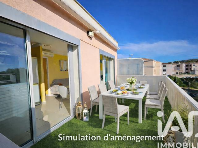 Vente  Appartement F3  de 40 m² à Sanary 255 000 euros Réf: SFN-1887534