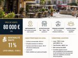 Vente  Local commercial de 62 m² à Cabasse 80 000 euros
