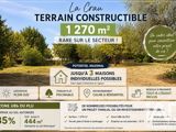 Vente  Terrain de 1270 m² à La Crau 520 000 euros