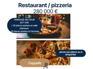 Vente  Local commercial de 65 m² à Les Adrets de l'Estérel 279 999 euros