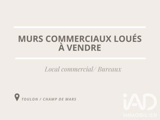 Vente  Local commercial de 755 m² à Toulon 480 000 euros