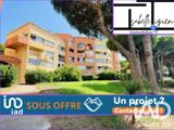 Vente  Appartement T2  de 33 m² à Six-Fours 160 000 euros