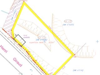 Vente  Terrain de 503 m² à Fréjus 190 000 euros
