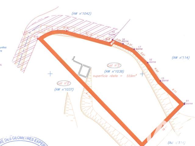 Vente  Terrain de 559 m² à Fréjus 240 000 euros Réf: SFN-1826464