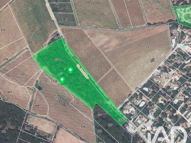 Vente  Terrain de 25105 m² au Cannet des Maures 20 000 euros Réf: SFN-2112361