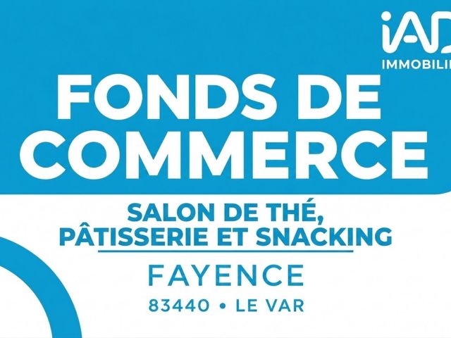 Vente  Local commercial de 45 m² à Fayence 45 400 euros Réf: SFN-2054644