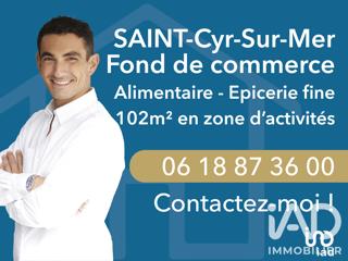 Vente  Local commercial de 102 m² à Saint Cyr Sur Mer 84 000 euros