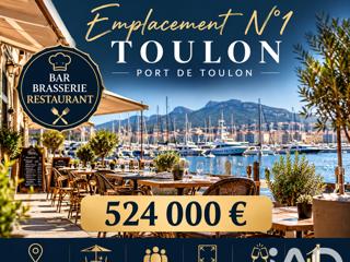 Vente  Local commercial de 200 m² à Toulon 524 000 euros