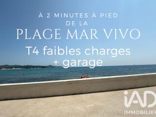 Vente  Appartement F4  de 81 m² à La Seyne 367 000 euros