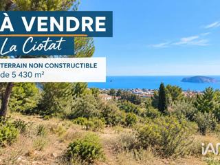 Vente  Terrain de 5430 m² à La Cadière d'Azur 98 000 euros