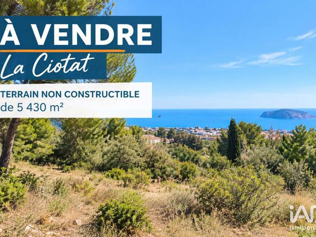 Vente  Terrain de 5430 m² à La Cadière d'Azur 98 000 euros Réf: SFN-2125913