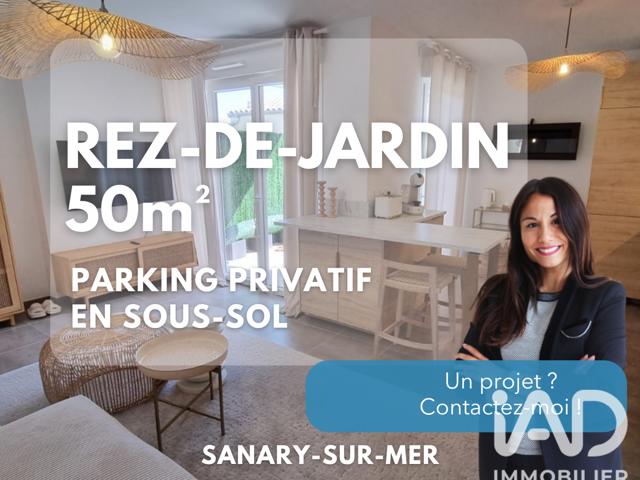 Vente  Appartement F2  de 44 m² à Sanary 345 000 euros Réf: SFN-2131207