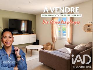 Vente  Appartement T3  de 69 m² à Six-Fours 399 000 euros