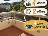 Vente  Appartement F2  de 46 m² à Toulon 188 000 euros