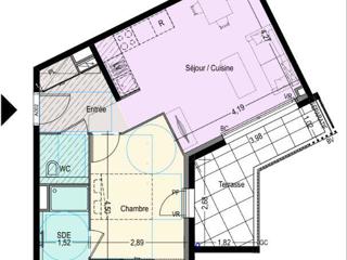 Vente  Appartement T3  de 67 m² à Fréjus 366 000 euros Réf: SFN-2139043-1