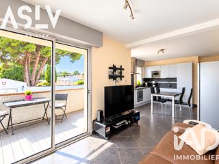 Vente  Appartement T2  de 48 m² à Six-Fours 249 000 euros